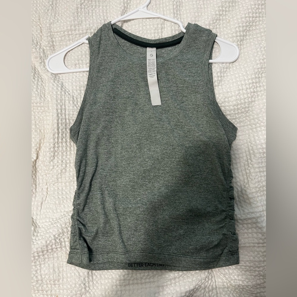 Green License to Train Tight-Fit Tank Top